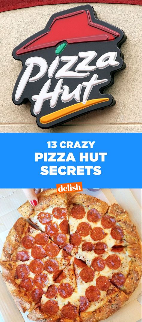 13 Things You Should Know Before You Order Pizza HutDelish Pizza Hut Recipe, Four Cheese Pizza, Dinner Kids, Restaurant Recipes Famous, Cheesecake Factory Recipes, Pizza Salad, Bbq Pizza, Order Pizza, Salad Toppings