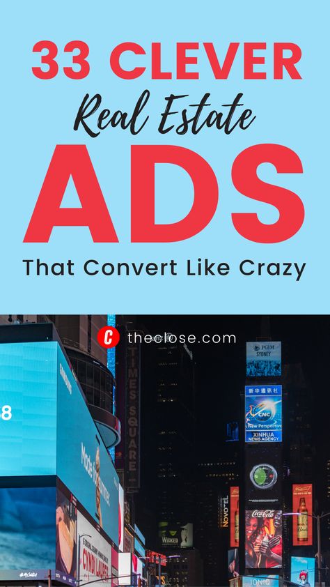 If you want examples of clever, creative, and smart real estate ads, check out our 33 real estate ads that convert like crazy. // how to advertise // creative marketing // ad campaign Creative Advertising Real Estate, Real Estate Ad Campaigns, Home Advertising Design, Real Estate Campaign Ideas, Real Estate Campaign Advertising, Real Estate Advertising Creative, Creative Real Estate Ads Ad Campaigns, Real Estate Creative Ideas, Real Estate Investment Creative Ads