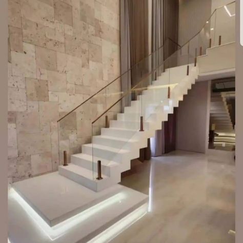 Stair Design Ideas ✨️ | Stairs Railing Design Ideas ✨️🔥 #railing #railings #stairs #stairrailing #stairdesign #stairdesigns #glassrailing #homedesignsdworld #explorepost #explorepage #reeelitfeelit #trendingdesigns #railingdesign #budget2024 #yogawithwall #celebritystylist #bhindifry #rafaelnadal Stairs Railing Design, Stair Design Ideas, Railings Stairs, Damac Hills, Staircase Design Ideas, Stair Walls, Stairs Railing, Stairs Decor, Staircase Wall Decor