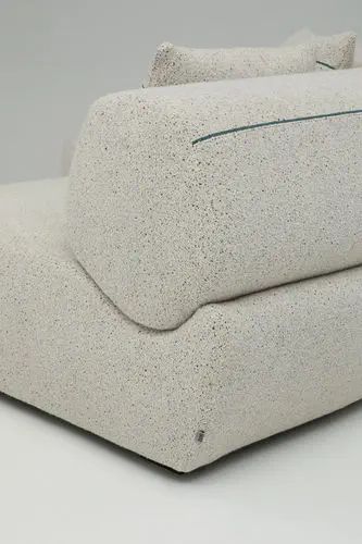 Modular sofa - NAVIGLIO - B&B Italia - contemporary / fabric / leather Irregular Polygons, Yabu Pushelberg, Italia Design, Simple Organic, Action Painting, River Stones, Contemporary Fabric, Ligne Roset, Space Furniture