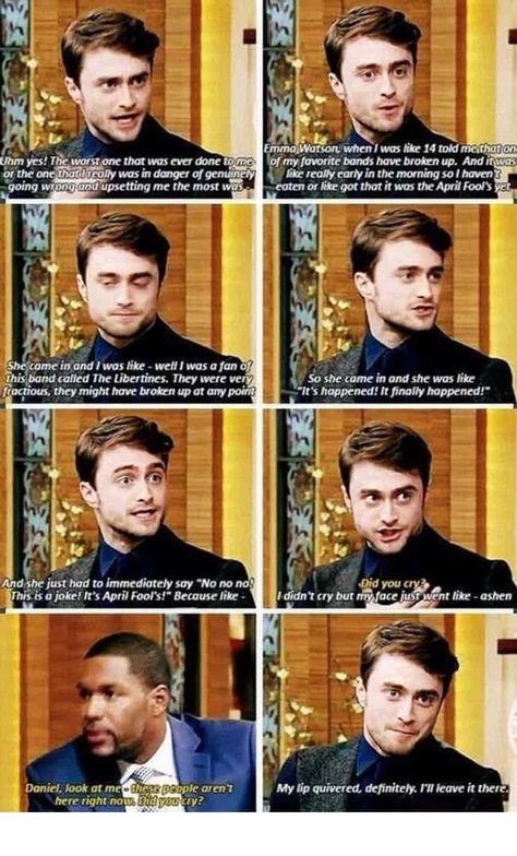 Daniel Radcliffe Interview, Harry Potter Interviews, Harry Potter Wizard, Harry Potter Feels, Harry Potter Scene, Rupert Grint, Harry Potter Hufflepuff, Harry Potter Actors, Harry Pottah