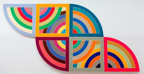 https://flic.kr/p/FUw3Ts | Frank Stella, Harran II, 1967, Whitney | Polymer and fluorescent polymer paint on canvas Frank Stella Art, Stella Art, Post Painterly Abstraction, Hard Edge Painting, Frank Stella, Jasper Johns, Guggenheim Museum, Whitney Museum, Art Minimaliste