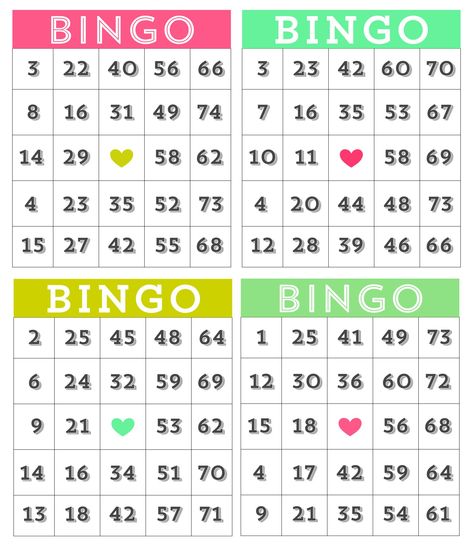 Printable Bingo Game Paper Sheets Bingo Sheets Printable 1-75, Bingo Cards To Print, Printable Christmas Bingo Cards, Bingo Tickets, Game Paper, Bingo Card Generator, Bingo Patterns, Free Printable Bingo Cards, Math Bingo