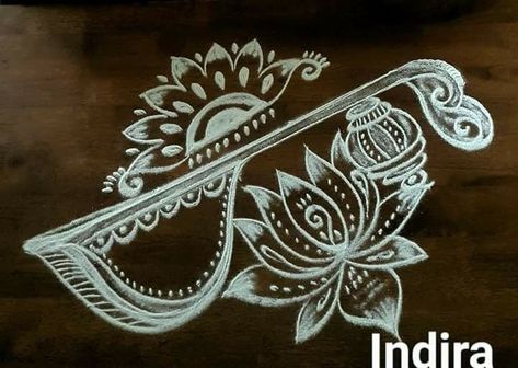 Very Easy Rangoli Designs, Rangoli Designs Simple Diwali, Alpona Design, Rangoli Side Designs, Rangoli Designs Latest, Simple Rangoli Designs Images, Simple Rangoli Border Designs, Big Rangoli Designs, New Rangoli Designs