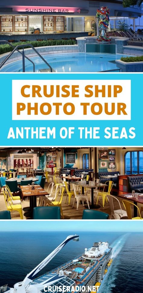 Royal Caribbean Anthem Of The Seas, Quantum Of The Seas, Transatlantic Cruise, Anniversary Cruise, Ship Photo, Anthem Of The Seas, 25 Anniversary, Royal Caribbean Ships, Sea Pictures