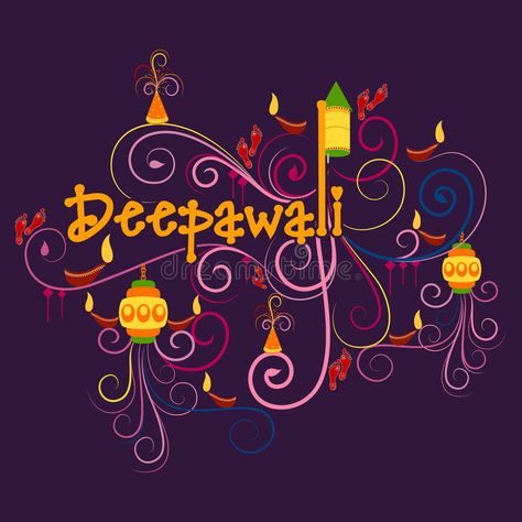 Happy Diwali typography in calligraphy style for festival of India. Vector desig #Sponsored , #AFFILIATE, #Sponsored, #typography, #Happy, #Vector, #calligraphy Diwali Typography, India Illustration, Festivals Of India, Become A Photographer, Calligraphy Styles, Happy Diwali, Table Mat, Typography Poster, Typography Design