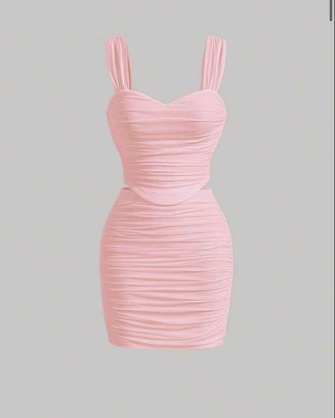 Available in a wide range of colours and sizes £14.49 Pink Bodycon Dress Outfit, Picknick Outfits, Black Bodycon Skirt, Cotillion Dresses, Wide Straps Top, Pink Dress Outfits, Baby Pink Dresses, Pink Bodycon, Pink Dress Short