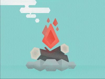 Campfire Logo, Fire Geometric, Blog Layout Inspiration, Blog Layout, Prisms, Illustration Inspiration, Layout Inspiration, Geometric Art, Flat Design