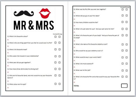 Hen Night Party, Question Game, Hen Night, Drinking Party, Mr And Mrs Wedding, How Many Kids, Hens Night, Hen Do, Night Party