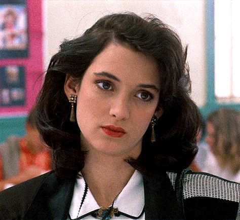 #heathers on Tumblr 80s Gifs, Jason Dean Heathers, Winona Rider, Rita Hayworth Gilda, Heather Mcnamara, French Actresses, Jason Dean, Umbrellas Of Cherbourg, Colleen Moore