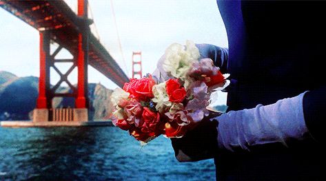 libertine... — Alfred Hitchcock Vertigo Movie, Vertigo 1958, Annie Clark, Kim Novak, Alfred Hitchcock, Video Film, Classic Hollywood, Cinematography, Floral Art