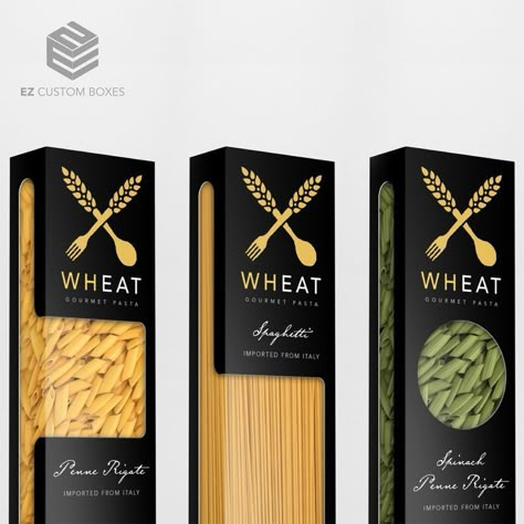 Italian Packaging, Pasta Packaging, Pasta Box, Gourmet Pasta, Glass Shelves Decor, Baking Packaging, Furniture Design Sketches, Packaging Template Design, Packaging Ideas Business