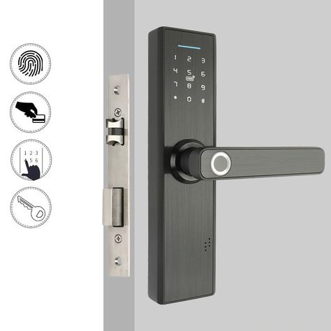 Broken Bridge, Office Security, Fingerprint Scanner, Fingerprint Door Lock, Dorm Room Inspiration, Service Kitchen, Smart Door Locks, Wire Drawing, Mortise Lock