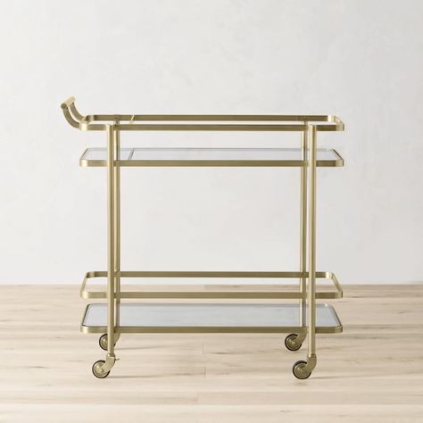 bar cart | Williams Sonoma Butcher Block Kitchen Cart, Round Bar Cart, Butcher Block Kitchen, Food Decor, Welding Table, Shop Bar, Entertaining Essentials, Swivel Casters, Williams Sonoma Home