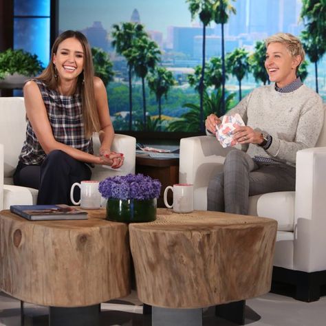 Ellen Show, Jessica Alba Style, Career Vision Board, The Ellen Show, Sports Technology, Steven Tyler, Ellen Degeneres, Jessica Alba, Celebrity Interview