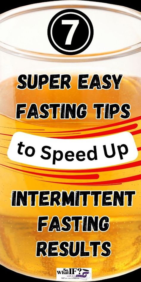 In this post So What IF? with Jen will share 7 HOT intermittent fasting tips for fast weight loss. These tips helped me lose 46 Pounds in 4 Months! Maximize your weight loss results with these 7 hot intermittent fasting tips. From breaking your fast with apple cider vinegar (ACV) to mixing up your intermittent fasting schedule, learn how to effectively implement these 7 effective tips in combination with this popular dieting technique for fast and sustainable weight loss. Start your intermittent fasting journey today! Exercise While Fasting, Fasting Schedule Intermittent, Losing Weight Fasting, Best Fasting Schedule For Women, 7 Day Fasting Plan, How Much Weight Can You Lose On Intermittent Fasting, Intermittent Fasting According To Belly Type, 19/5 Intermittent Fasting, How Much Weight Can You Lose Fasting Diet