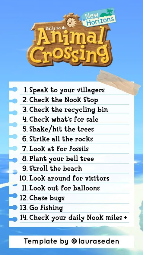 What To Do On Animal Crossing, Animal Crossing Things To Do, Things To Do On Animal Crossing, Animal Crossing Hacks For Beginners, What To Do In Animal Crossing, Things To Do In Acnh, Things To Do In Animal Crossing, Animal Crossing To Do List, Cute Animal Crossing Island Ideas