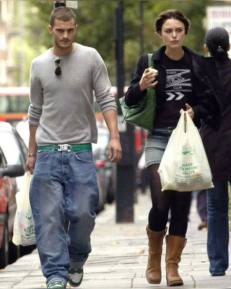 #fashion #fashionista #fashionable #y2kaesthetic #fashiongoals #fashionnova #2000s #y2k #fashioninspiration #matching Keira Knightley Style, 2000s Men, Couple Fits, Instagram Jewelry, 2000s Outfits, Keira Knightley, Out Of Context, The Alpha, The 2000s