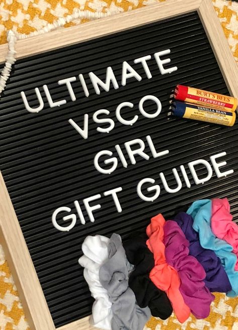 What is a VSCO girl? And what do I buy them for Christmas? No worries - I've created the Ultimate VSCO girls gift guide answering these questions. #vsco #VSCOvibes #vscogirlstarterpack #GiftIdeas #parentingtips Kanken Classic, Mario Badescu Facial Spray, Girls Gift Guide, Starbucks Gift Card, Starbucks Gift, Vsco Girl, Girls Gift, Sensory Activities, Boy Mom