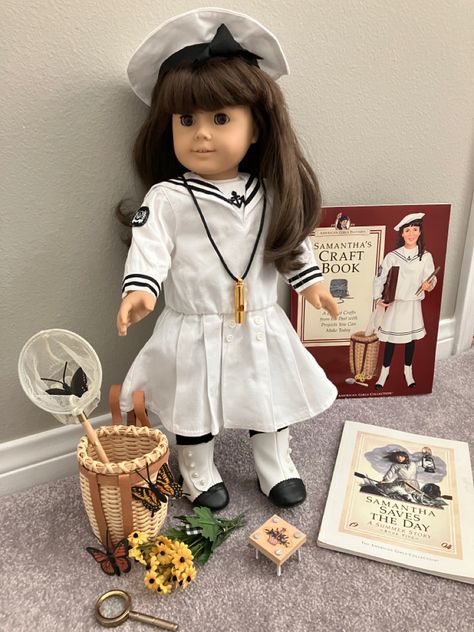 Samantha American Girl, American Girl Samantha, Samantha Parkington, America Girl, Pleasant Company, American Girl Stuff, Girl Aesthetics, Decoupage Box, Late 80s