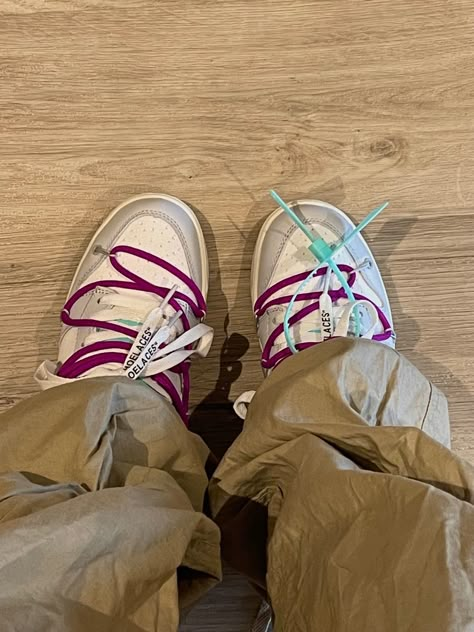 off white dunks lot 21 of 50 Purple Off White Dunks Outfit, University Red Off White Dunks Outfit, Lot 50 Dunks Outfit, Off White Shoes Aesthetic, Off White Dunk Low Outfit, Off White Dunk Outfit, Nike Dunk Low Off White Outfit, Nike Dunks Off White, Off White Shoes Outfit