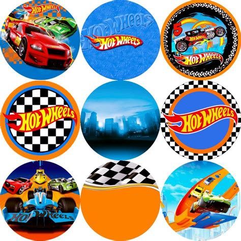 Hot Wheels Cupcakes Toppers, Hot Wheel Printables, Hot Wheels Cupcakes, Hot Wheels Themed Birthday Party, Bolo Hot Wheels, Hot Wheels Cake, Hotwheels Birthday Party, Hot Wheels Birthday, Hot Wheels Party