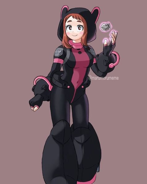 Uraraka Cosplay, Bakugou And Uraraka, Dik Dik, My Hero Academia Costume, Ochako Uraraka, Hero Girl, Hero Costumes, Superhero Design, My Hero Academia Episodes