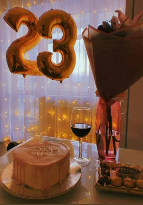 23 Rd Birthday Cake, 23 Birthday Cake Aesthetic, 23 Birthday Decoration Ideas, Birthday 23 Aesthetic, Birthday Outfit 23, 23th Birthday Photoshoot, 23 Birthday Ideas Decoration, 23th Birthday Ideas, 23 Birthday Wishes