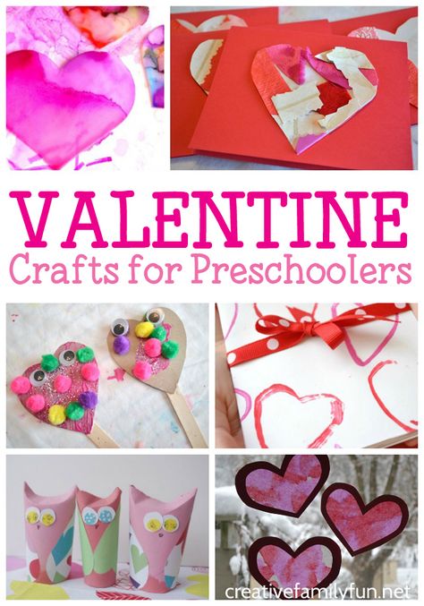 Valentine Crafts for Preschoolers - Creative Family Fun Valentines Day Crafts For Preschoolers, Coconut Cloud, Grinch Coloring Pages, Preschool Valentine Crafts, Crafts For Preschoolers, Valentine's Day Crafts, Cloud Dough, Preschool Valentines, Valentine Activities