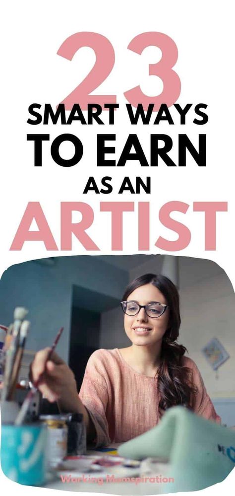 Work From Home As An Artist, Side Hustle For Artists, Artist Business Ideas, Arts For Adults, Online Art Business, Artist And Art, Art You Can Sell, Side Hustles For Artists, Drawing Business Ideas