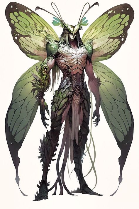 Mothryn Fairy Rpg, Fairy Concept Art, Feywild Dnd, Dnd Fairy, Wild Beyond The Witchlight, Beyond The Witchlight, Open Species, Map Key, Dnd Inspiration