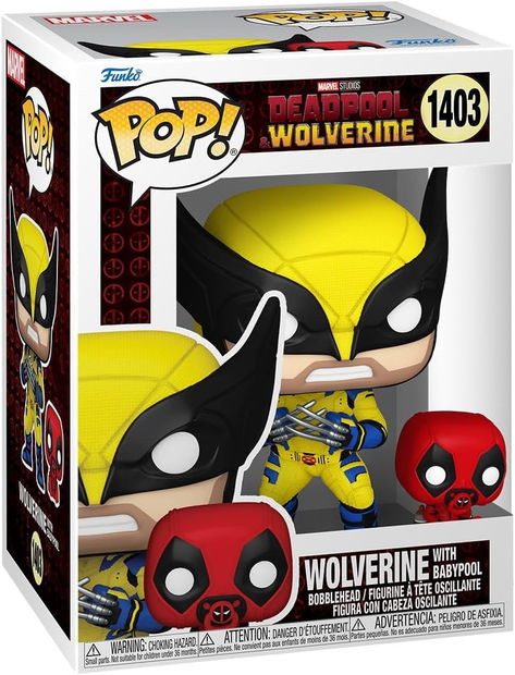 Deadpool Funko Pop, Deadpool Pop, Bobblehead Figures, Wolverine Movie, Marvel Collection, X-men, Deadpool And Wolverine, The Wolverine, Congo Brazzaville