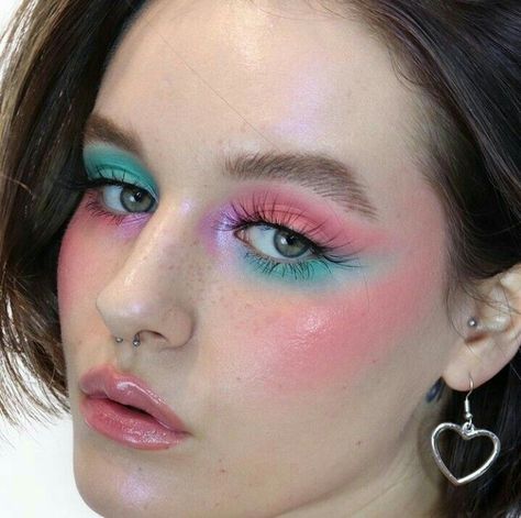 Editorial Make-up, Pride 2023, Fun Makeup, Bright Makeup, Smink Inspiration, Runway Makeup, Colorful Eye Makeup, Edgy Makeup, Makeup Artistry