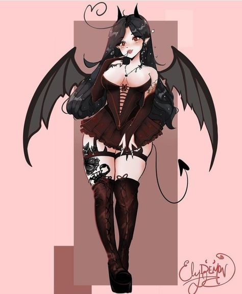 Cute Succubus, Succubus Costume, Succubus Art, Imp Oc, Castle Aesthetic, Vampire Girls, Girl Drawings, Clothing Design Sketches, Character Map