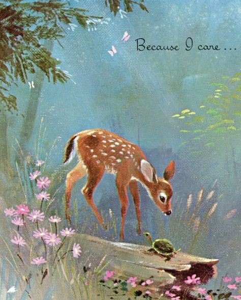 Deer In Woods Drawing, Vintage Deer Art, Lose Someone, Deer Wallpaper, Deer Illustration, Deer Painting, Storybook Art, Deer Art, Vintage Deer