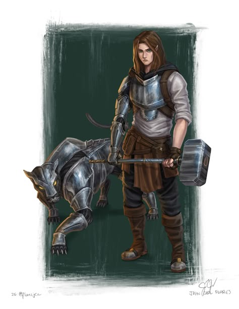 Elf Blacksmith, Dnd Elves, Pathfinder Character, Epic Characters, Heroic Fantasy, High Elf, Dungeons And Dragons Characters, Dnd Art, Dnd Characters