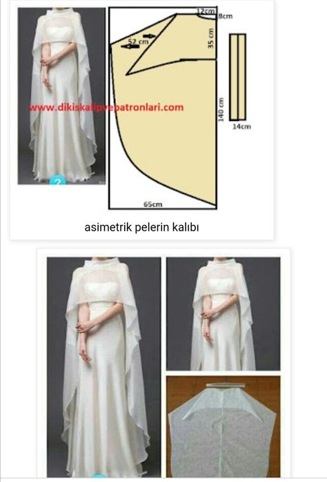 Diy Cape Veil, Long Cape Pattern, Cape Couture, Kimono Sewing Pattern, Diy Cape, Cape Pattern Sewing, Cape Pattern, Afrikaanse Mode, Sewing Clothes Women