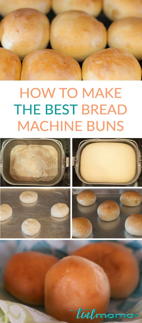 Easy Bread Machine Rolls, Bread Machine Buns Recipes, How To Use A Bread Machine, Bread Maker Buns Recipe, Bread Maker Buns, Bread Machine Buns Dough, Breadmaker Buns, Buns In Bread Machine, Bread Machine Dough Recipes