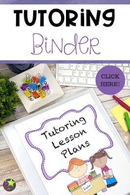 4th Grade Frenzy: A Plan For Successful Tutoring Tutoring Binder, 3rd Grade Books, Business Binders, Organization Binder, Binder Ideas, Tutoring Business, Virtual Teaching, Reading Tutoring, Binder Cover