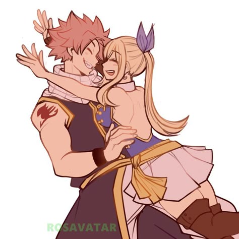 Natsu And Lucy Kiss, Fairy Tail Cat, Nalu Fanart, Natsu E Lucy, Lucy And Natsu, Fairy Tail Levy, Lucy X Natsu, Lucy Fairy Tail, Nalu Fairy Tail