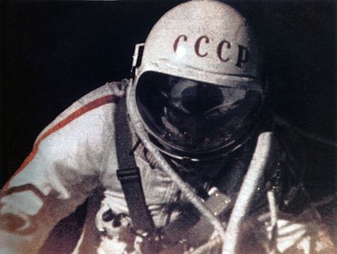 A Beautiful Feature Telling the Story of Russian Cosmonaut Alexei Leonov and the First Spacewalk Russian Space Program, Soviet Space Program, Arctic People, Alexei Leonov, Soviet Cosmonaut, Man In Space, Space Font, Apollo 1, Rocket Launch