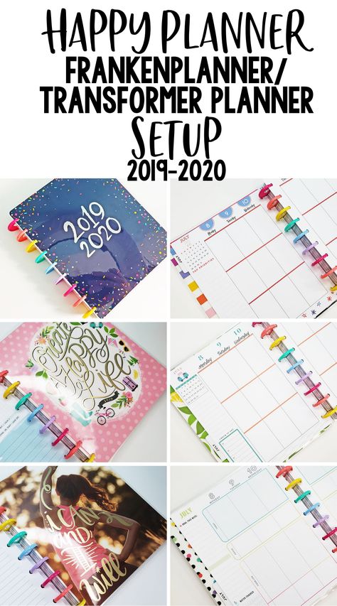 Planner Organization Happy Planner, Happy Planner Simply Layout, How To Make Your Own Happy Planner Cover, Happy Planner Frankenplanner, Sticker Printable, Happy Planner Vertical Layout Functional, Frankenplanner Happy Planner, Happy Planner Printables, Filofax Personal