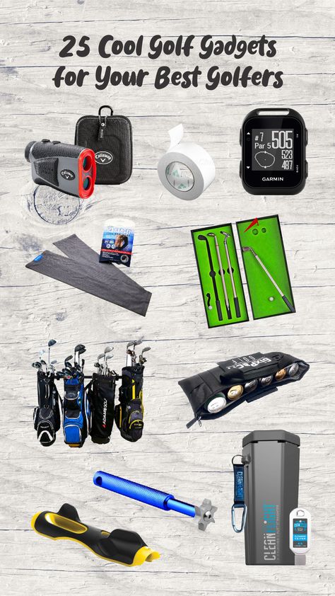 Custom Golf Accessories, Golf Accessories For Men, Golf Gadgets, Golf Bag Accessories, Cool Gadgets On Amazon, Golf Stuff, Golf Simulators, Miniature Golf, Funny Golf