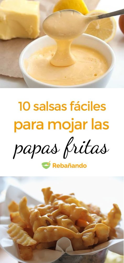 ¿En cuál de estas 10 salsas aún no has mojado una patata frita? Sin desmerecer a las más clásicas pero os aseguramos que hay vida después del ketchup y la mayonesa... Mayo Ketchup Puerto Rican, Salty Cocina Salsa, Boricua Recipes, Dessert Pizza, Dehydrated Food, Food Shop, Ketchup, International Recipes, Mayonnaise