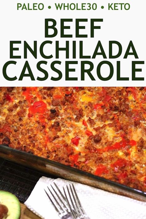 Chili Meatloaf, Beef Enchilada Bake, Beef Enchilada, Enchilada Bake, Paleo Beef, Beef Enchiladas, Mexican Foods, Enchilada Casserole, New Creation