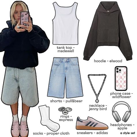 Easy Streetwear Outfits, Street Style Fits, Simple Streetwear, Simple Street Style, Outfit Boards, Streetwear Girl, Style Essentials, Ootd Inspo, Spring Fits