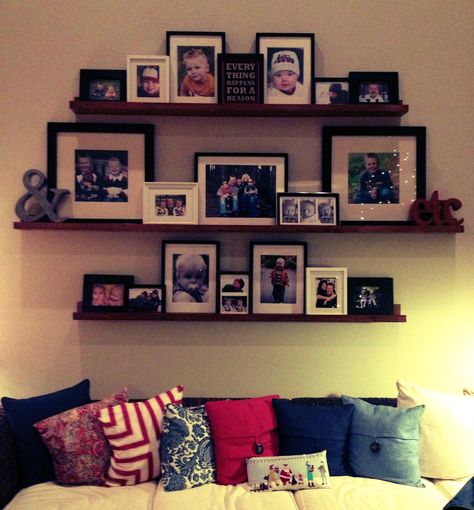 Photo Wall of Fame Wall Of Fame Ideas, Fame Ideas, Picture Frame Shelves, African Home Decor, Wall Of Fame, Frame Shelf, Wood Picture Frames, Ideas Home, Custom Furniture