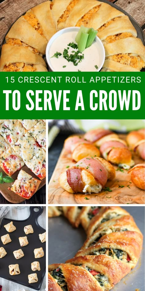 Crescent roll appetizers are the ultimate party food. Serve up one or more of these finger foods to serve a crowd. #passion4savings #appetizer #crescentrolls #partyfood #fingerfood #foracrowd #holiday #partyfood Easy Crescent Roll Appetizers, Crescent Roll Recipes Appetizers, Potluck Finger Foods, Solo Travel Aesthetic, Roll Appetizers, Christmas Oreos, Cheap Appetizers, Crescent Roll Appetizers, Easy Crescent Rolls