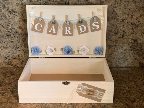 Cards Box Graduation, Card Box Ideas Graduation, Grad Card Box Ideas, Baby Shower Card Box Ideas, Grad Party Card Box Ideas, Card Box Holder Diy, Graduation Card Box Ideas, Birthday Hubby, Card Box Ideas