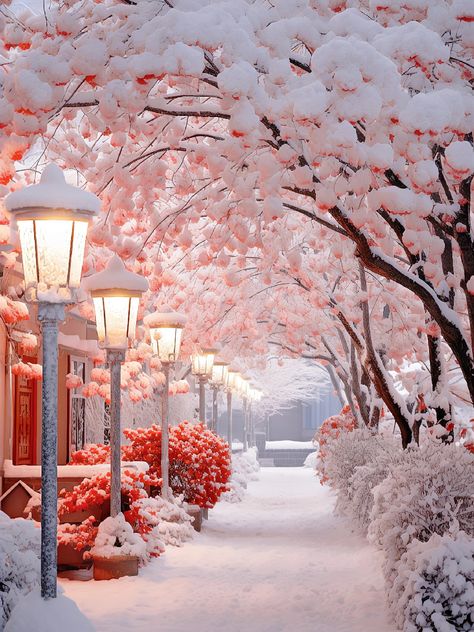 Pretty Winter Wallpaper Iphone, Pretty Winter Pictures, Cute Phone Backgrounds Winter, Winter Scenery Photography, Winter Scenery Wallpaper, Christmas Snow Wallpaper, Winter Scenery Beautiful, Christmas Snow Aesthetic, Snow Wallpaper Aesthetic